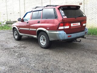 2001 SsangYong Musso I Рестайлинг, красный, 450000 рублей, вид 5