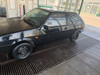 1997 Lada (ВАЗ) 2108, чёрный, 110000 рублей, вид 2