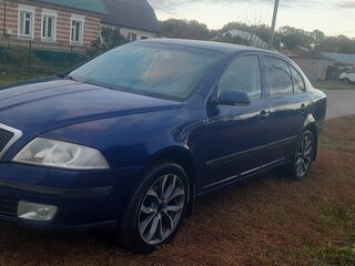 2008 Skoda Octavia II (A5), синий, 670000 рублей, вид 2