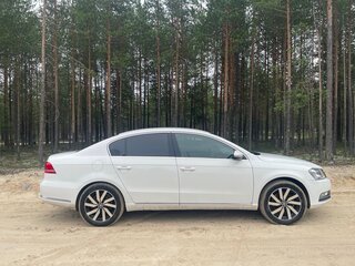 2012 Volkswagen Passat B7, белый, 1290000 рублей, вид 4