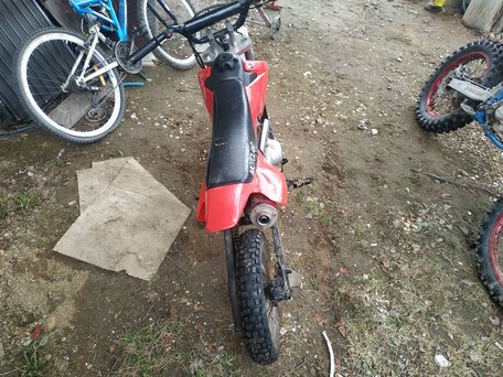 2015 Motoland CRF125, красный, 30000 рублей, вид 2