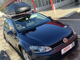 2013 Volkswagen Golf VII, синий, 1380000 рублей, вид 1