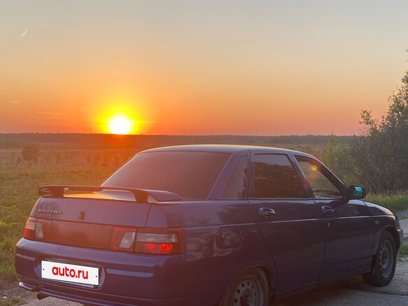2007 Lada (ВАЗ) 2110, синий, 180000 рублей - вид 4