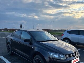 2013 Volkswagen Polo V, чёрный, 850000 рублей, вид 1
