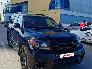 2014 Toyota Land Cruiser 200 Series Рестайлинг 1, чёрный, 4500000 рублей, вид 5