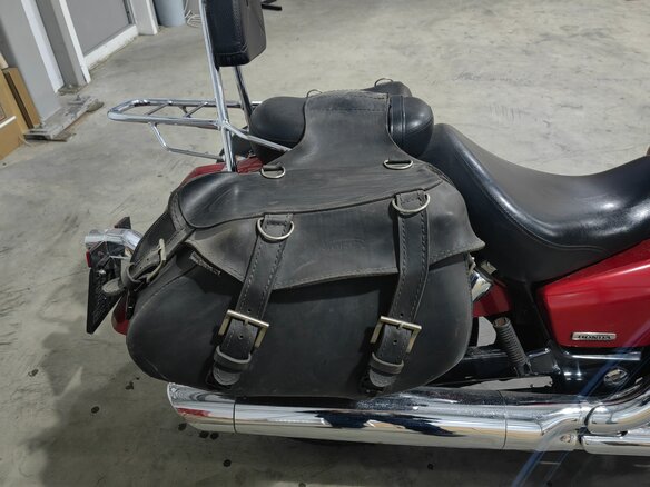 2005 Honda Shadow 750, красный, 425000 рублей - вид 7