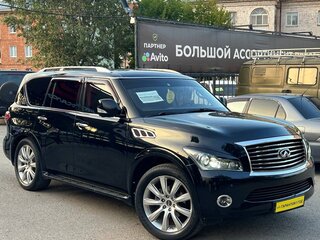 2012 Infiniti QX56 II, чёрный, 1999000 рублей, вид 4