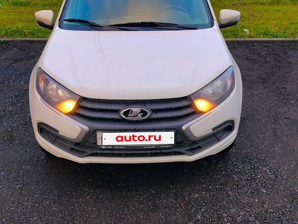 2024 Lada (ВАЗ) Granta Euro-2 I Рестайлинг, белый, 740000 рублей - вид 2