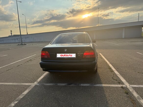 1999 BMW 5 серии 520i IV (E39), чёрный, 640000 рублей - вид 7