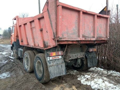 2001 КамАЗ 65115, оранжевый, 850000 рублей, вид 1
