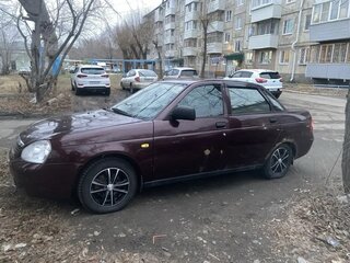 2012 Lada (ВАЗ) Priora I, красный, 300000 рублей, вид 4