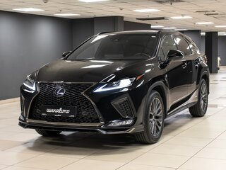 2019 Lexus RX 450h IV Рестайлинг, чёрный, 6332123 рублей, вид 1