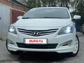2015 Hyundai Solaris I Рестайлинг, белый, 1500000 рублей - вид 3