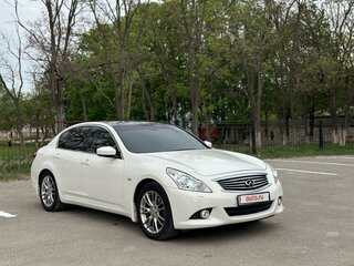 2013 Infiniti G25 IV, белый, 1650000 рублей, вид 3