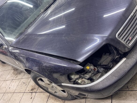 1999 Audi A8 I (D2) Рестайлинг, фиолетовый, 520000 рублей - вид 9