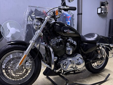 2012 Harley-Davidson Sportster 1200, чёрный, 800000 рублей, вид 3