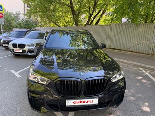 2021 BMW X5 30d IV (G05/G18), чёрный, 10810000 рублей, вид 2