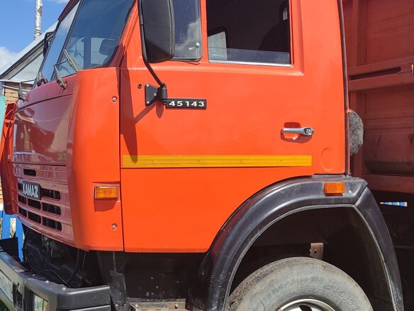 2006 КамАЗ 45143, оранжевый, 2730000 рублей - вид 2
