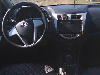 2012 Hyundai Solaris I, фиолетовый, 800000 рублей, вид 2