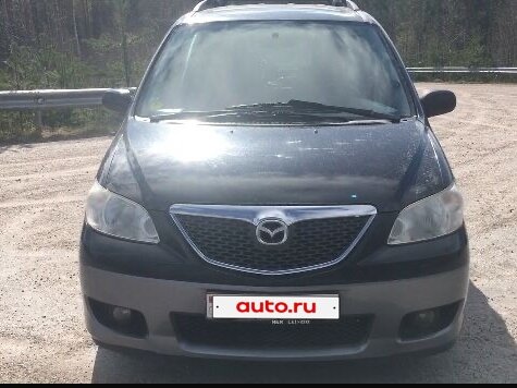 2004 Mazda MPV II (LW) Рестайлинг, чёрный, 120000 рублей - вид 2
