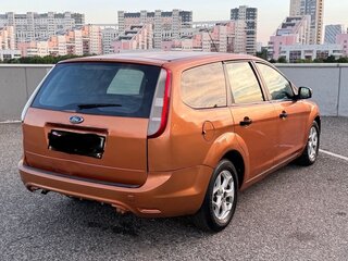 2008 Ford Focus II Рестайлинг, коричневый, 170000 рублей, вид 4