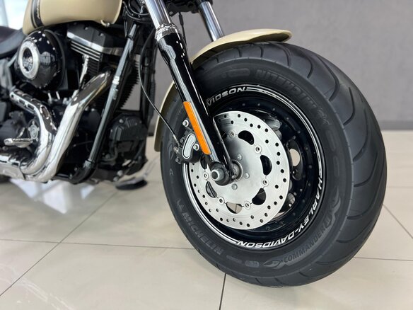 2014 Harley-Davidson Fat Bob, бежевый - вид 11