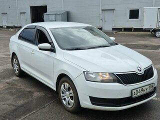 2018 Skoda Rapid I Рестайлинг, белый, 915000 рублей, вид 2