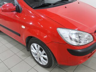 2006 Hyundai Getz I Рестайлинг, красный, 730000 рублей, вид 4