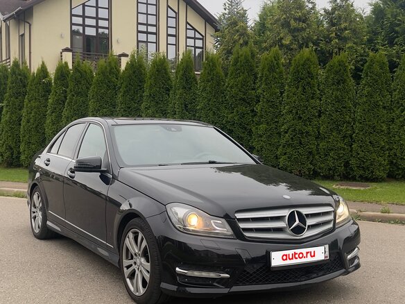 2013 Mercedes-Benz C-Класс 250 III (W204) Рестайлинг, чёрный