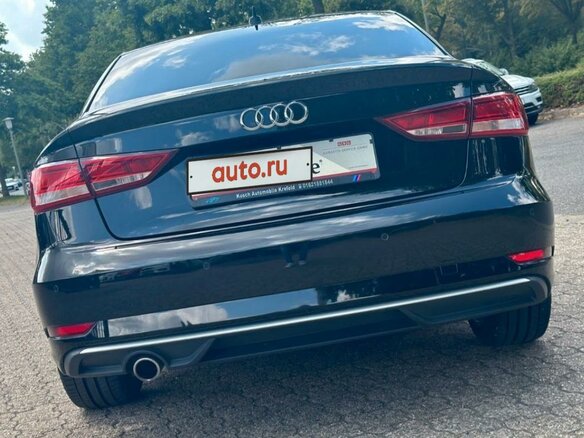 2019 Audi A3 III (8V) Рестайлинг, чёрный, 1860000 рублей - вид 6