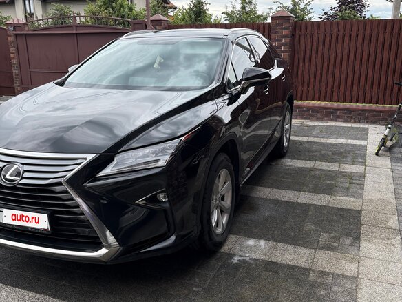 2017 Lexus RX 200t IV, чёрный, 3700000 рублей