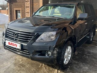 2008 Lexus LX 570 III, чёрный, 2390000 рублей, вид 1