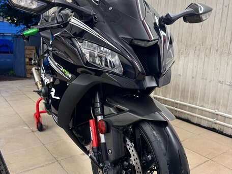 2017 Kawasaki ZX-10R Ninja, чёрный, 1450000 рублей, вид 2