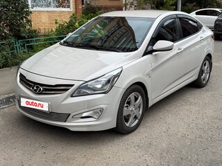 2015 Hyundai Solaris I Рестайлинг, бежевый, 1090000 рублей, вид 1