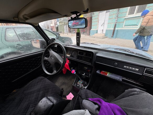 2007 Lada (ВАЗ) 2107, синий, 160000 рублей - вид 3