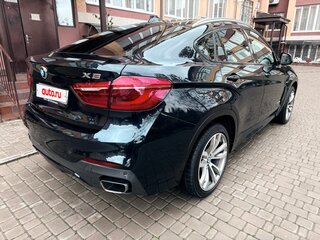 2018 BMW X6 40d II (F16), синий, 4510000 рублей, вид 4