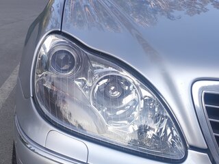 2004 Mercedes-Benz S-Класс 350 IV (W220) Рестайлинг, серый, 1800000 рублей, вид 4