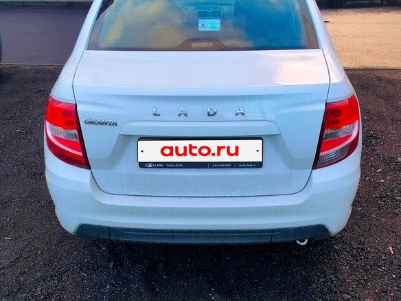 2024 Lada (ВАЗ) Granta Euro-2 I Рестайлинг, белый, 740000 рублей - вид 5