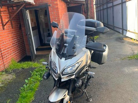 2017 Kawasaki Versys 650, серебристый, 650000 рублей, вид 1