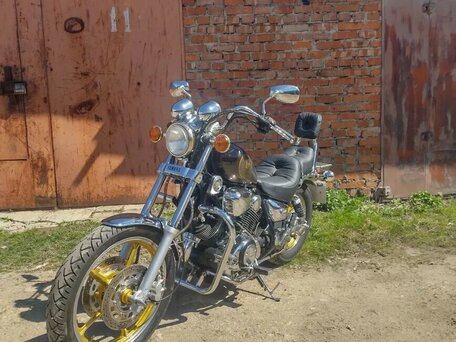 1997 Yamaha XV1100 Virago, коричневый, 350000 рублей, вид 3