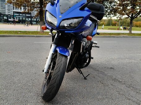 2003 Yamaha FZS600 Fazer, синий, 350000 рублей, вид 1