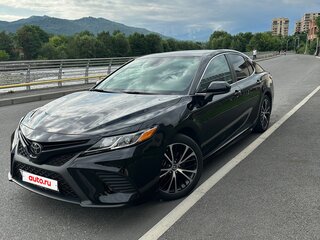 2020 Toyota Camry US Market VIII (XV70), чёрный, 3250000 рублей, вид 1