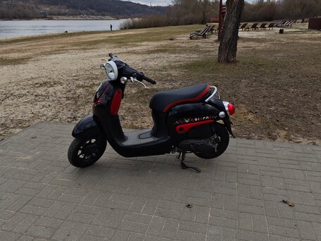 2020 Honda Giorno, чёрный, 140000 рублей, вид 3