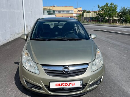 2007 Opel Corsa D, серый, 375000 рублей, вид 2