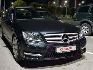2012 Mercedes-Benz C-Класс 300 III (W204) Рестайлинг, чёрный, 4500000 рублей, вид 4