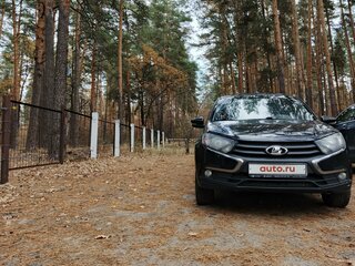 2018 Lada (ВАЗ) Granta I Рестайлинг, чёрный, 660000 рублей, вид 4