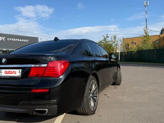 2011 BMW 7 серии 740d xDrive V (F01/F02/F04), чёрный, 2400000 рублей, вид 5