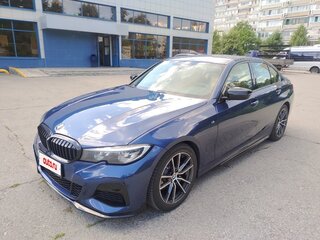 2021 BMW 3 серии 318d VII (G2x), синий, 3220000 рублей, вид 1