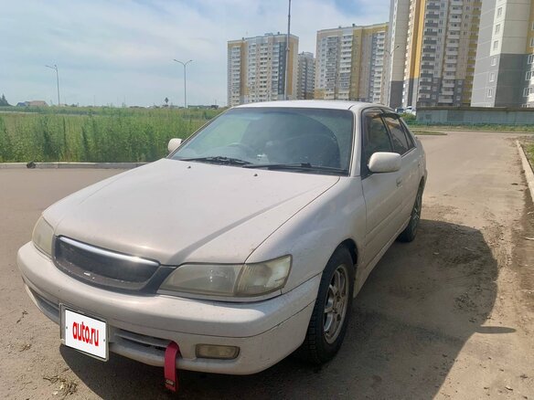 1999 Toyota Corona Premio X (T210), серый, 450000 рублей