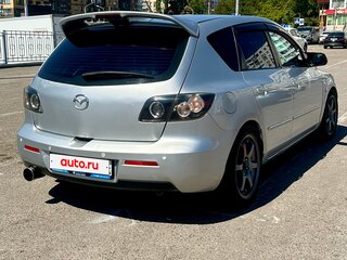 2007 Mazda 3 I (BK) Рестайлинг, серебристый, 530000 рублей, вид 4